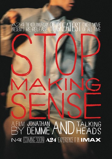 STOP MAKING SENSE: THE IMAX LIVE EXPERIENCE