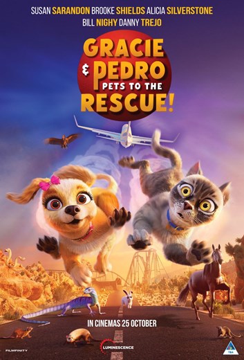 GRACIE AND PEDRO: PETS TO THE RESCUE