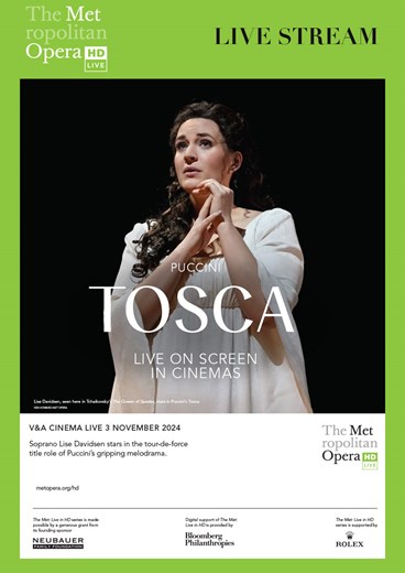 TOSCA (PUCCINI) - LIVE STREAM