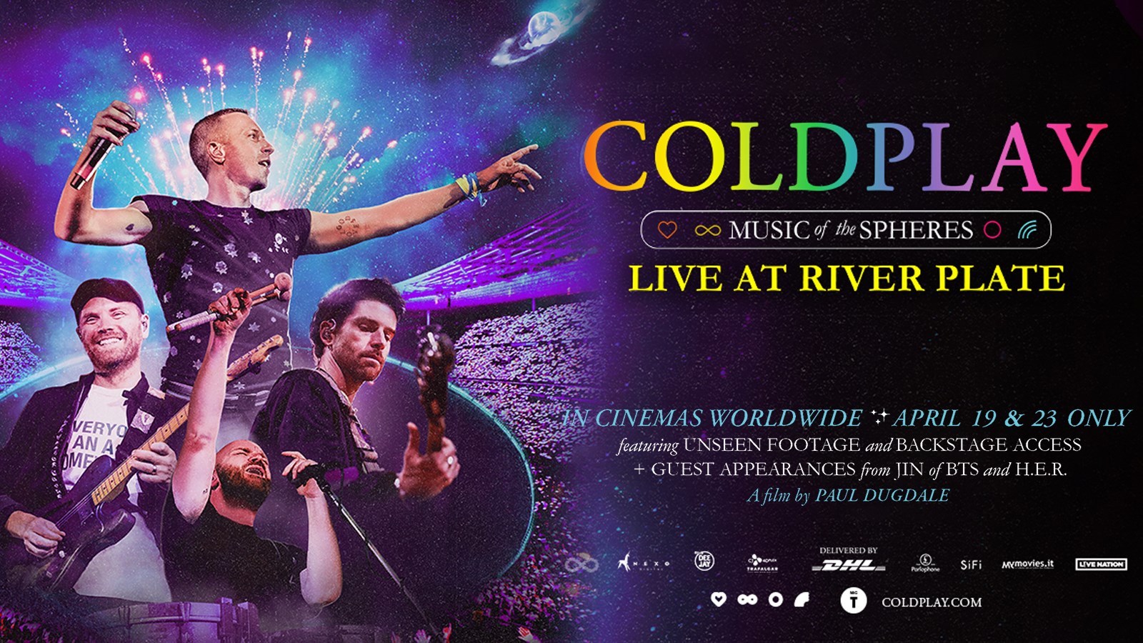 COLDPLAY - MUSIC OF THE SPHERES - LIVE RIVER PLATE