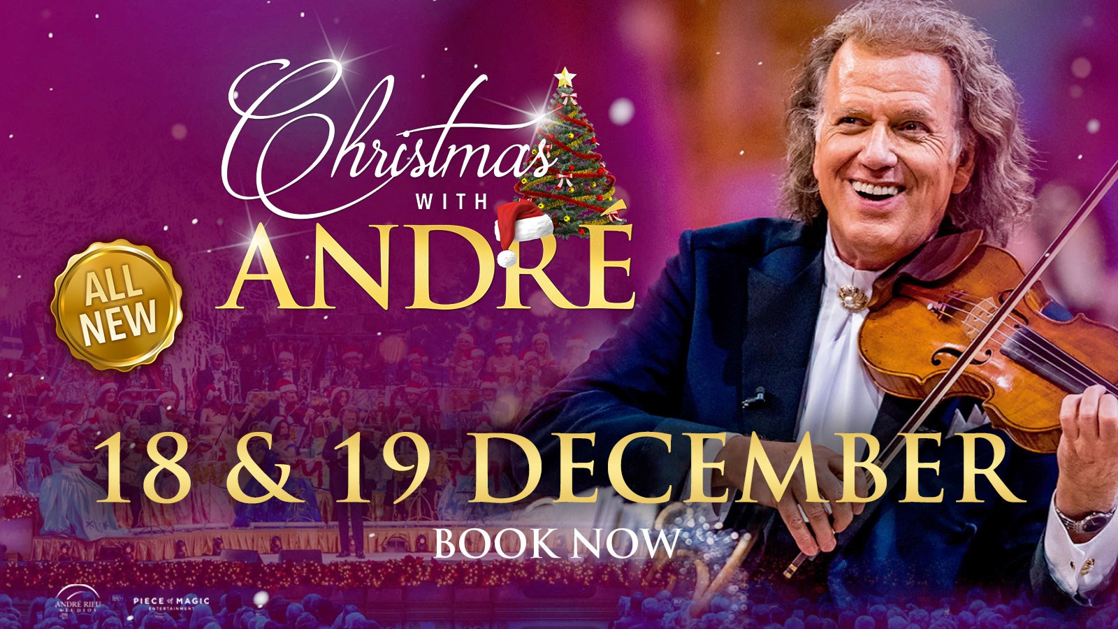 ANDRE RIEU 2021 - CHRISTMAS WITH ANDRE | Ster-Kinekor