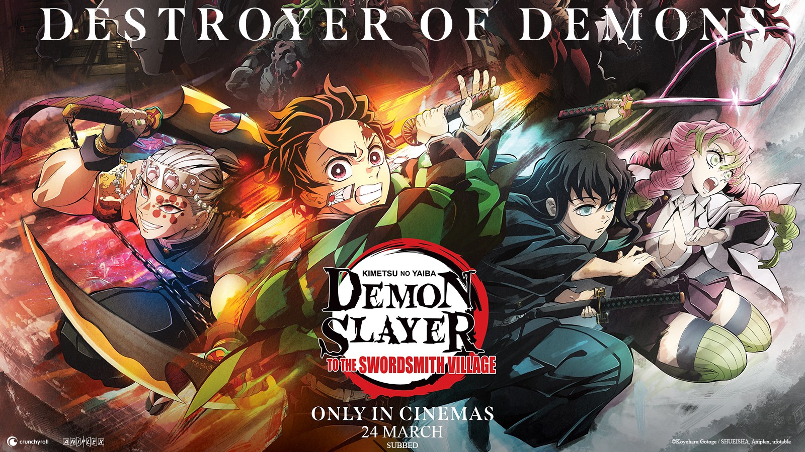 DEMON SLAYER TO THE SWORDSMITH VILLAGE Cinema Movie Showtimes and