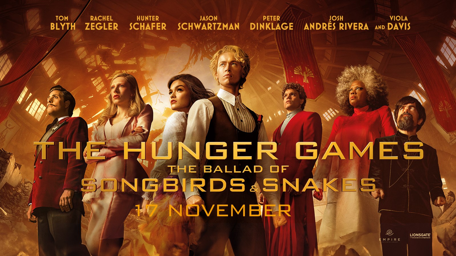 HUNGER GAMES: BALLAD OF SONGBIRDS AND SNAKES