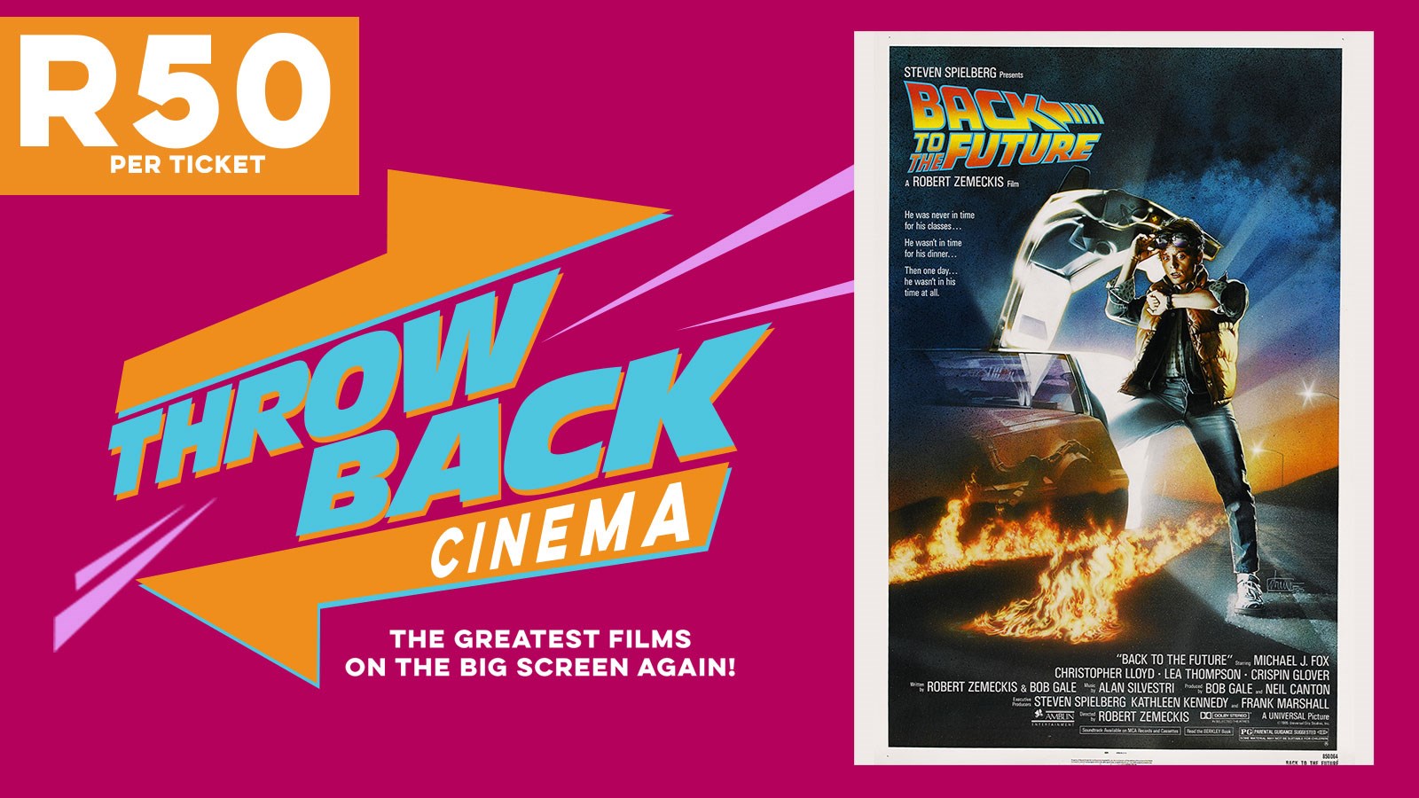 BACK TO THE FUTURE (THROWBACK CINEMA)