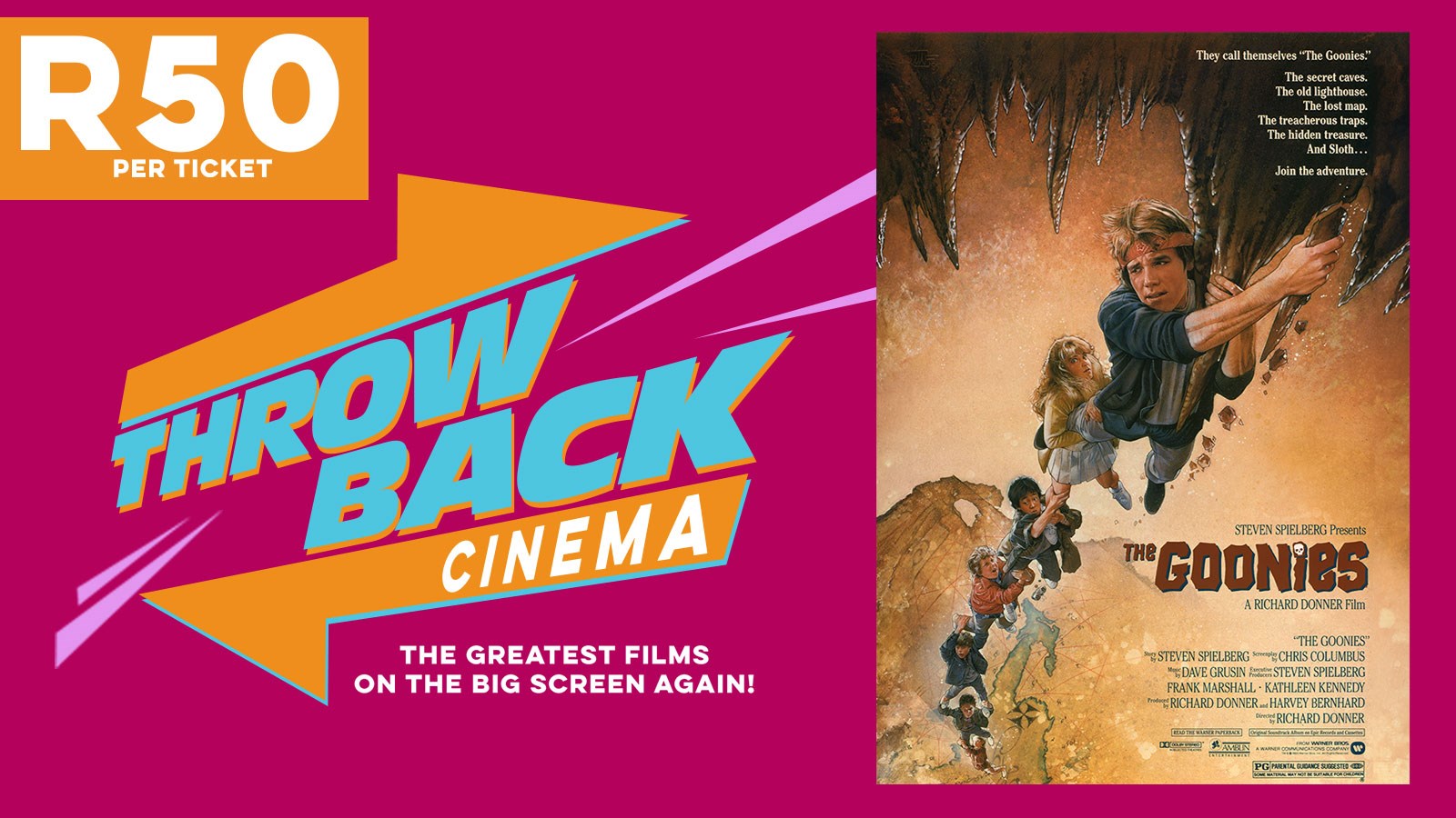GOONIES, THE (THROWBACK CINEMA)