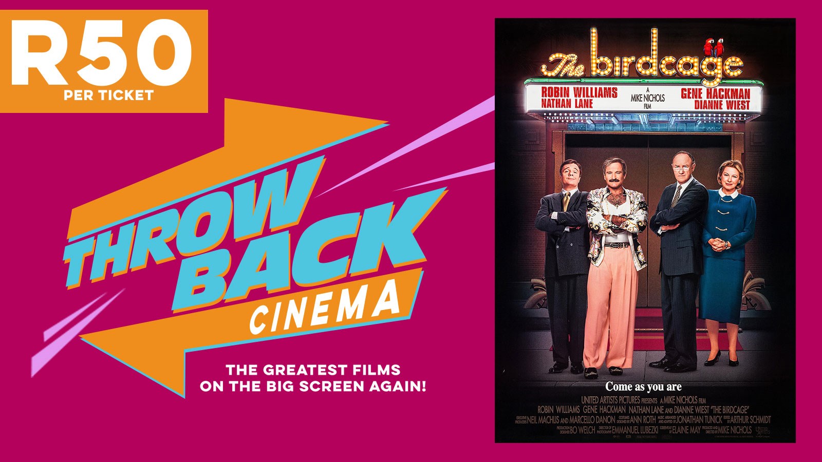 BIRDCAGE, THE (THROWBACK)
