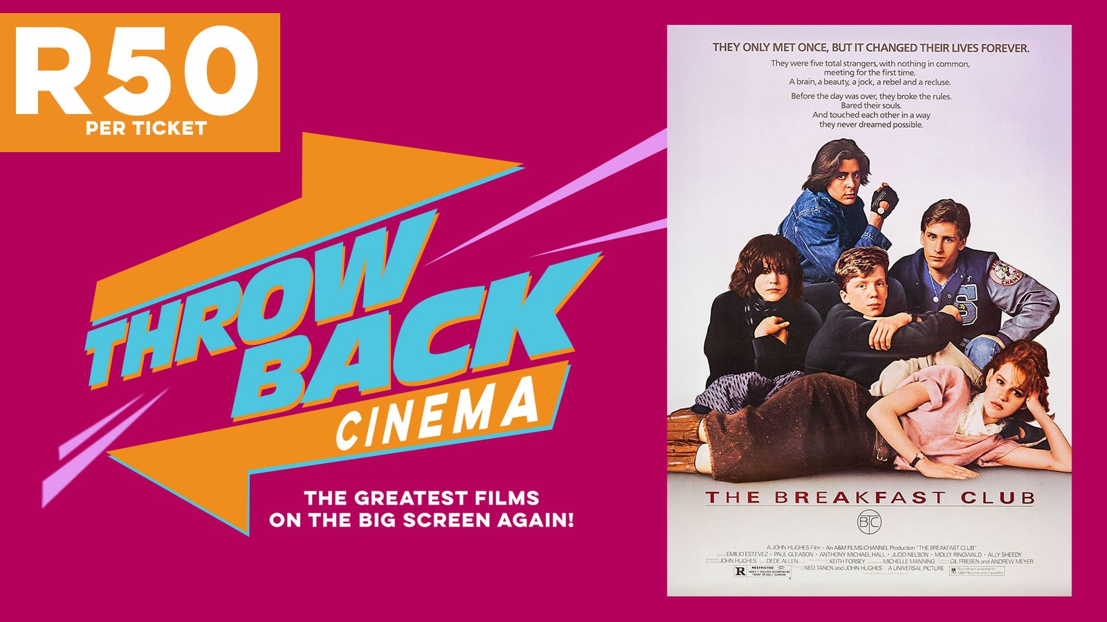 BREAKFAST CLUB, THE (THROWBACK)